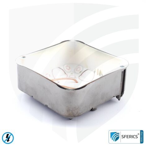 Shielded junction box | 53 mm | installation box for drywall and flush-mounted installation | halogen free