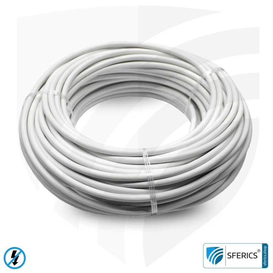 (H)05VV-F3G shielded and very flexible electric cable | roll goods