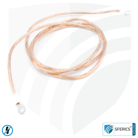 Grounding cable | ring eyelets with 4mm diameter | high-quality electrical connection of grounding components GL100