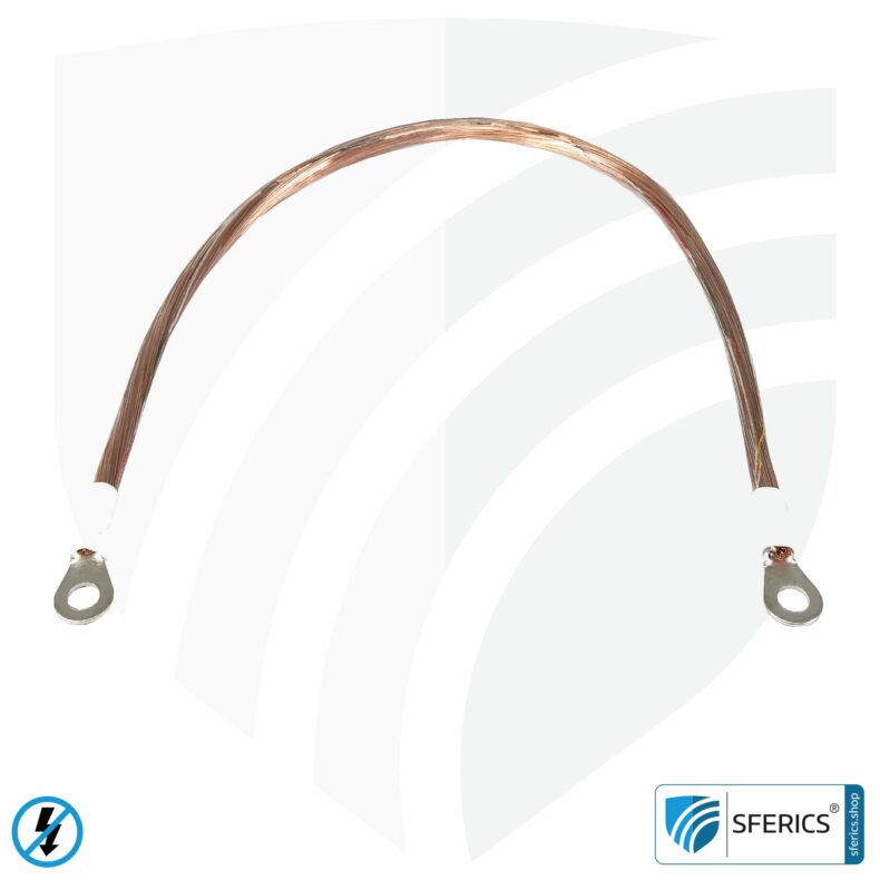 Grounding cable | ring eyelets with 4mm diameter | high-quality electrical connection of grounding components GL20