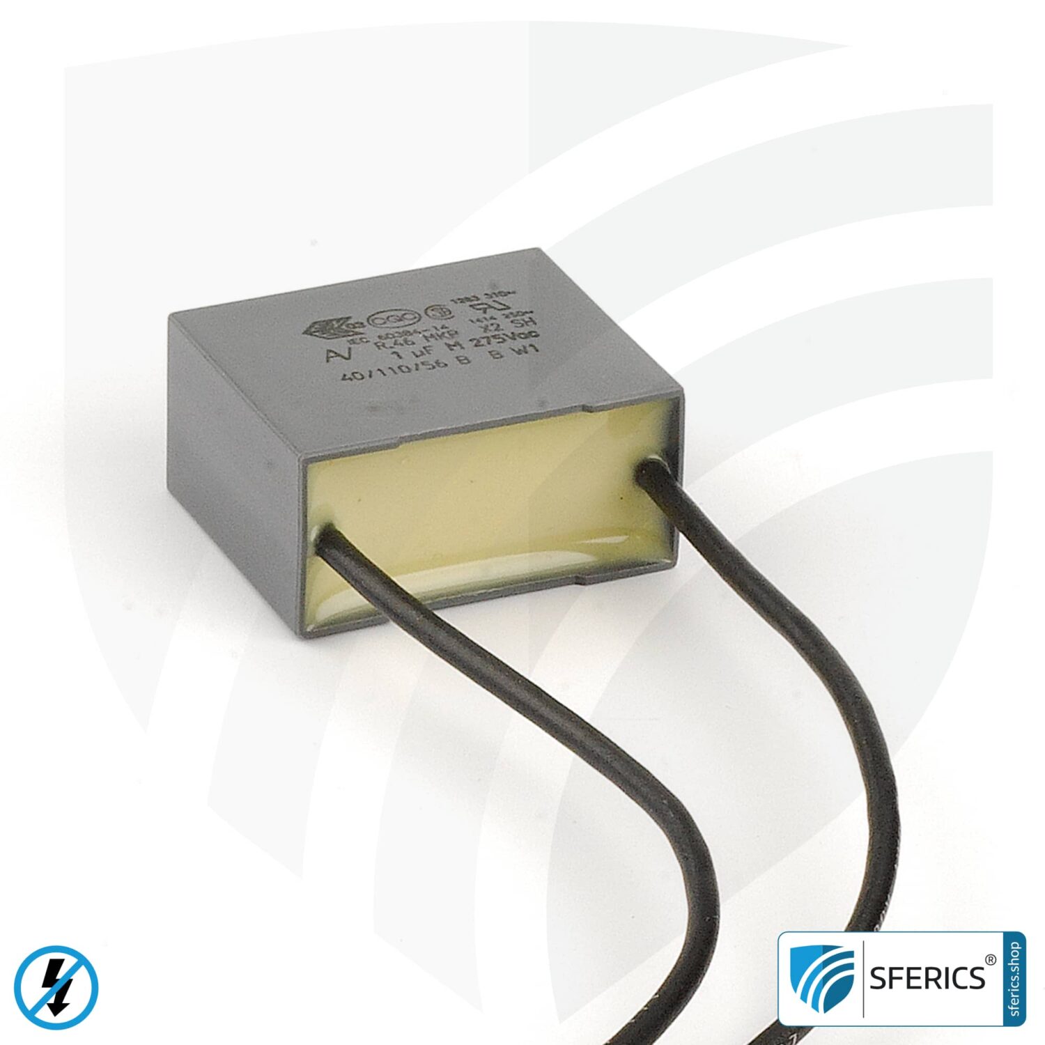 X21 mains filter 1 µF | capacity filter against dirty electricity