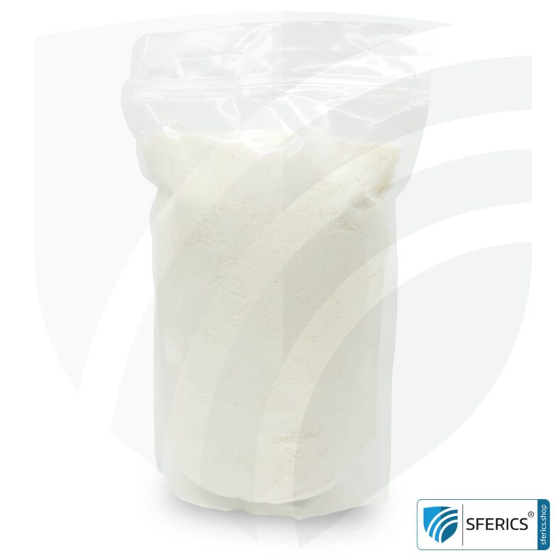 TEXCARE powder detergent | specially developed for shielding fabrics with silver threads and stainless steel yarns