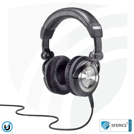 Ultrasone PRO 900i headphones | ULE technology integrated | Ultra Low Emission (ULE) is the MU metal protective shield for the ears