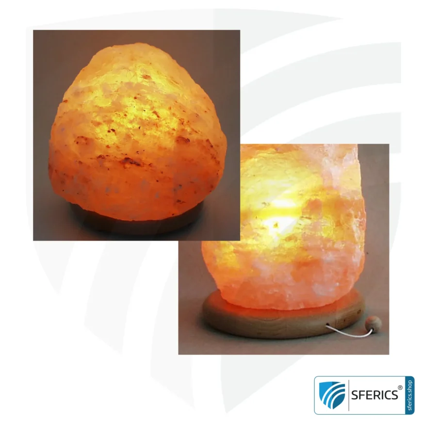 Salt crystal | for our shielded lamp base
