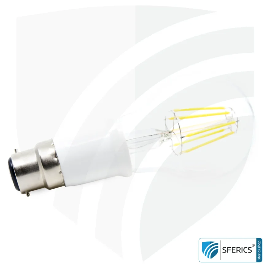 Universal adapter bulbs | E27 bulbs on B22 bayonet socket