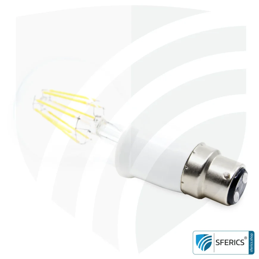 Universal adapter bulbs | E27 bulbs on B22 bayonet socket