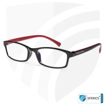 Anti blue light computer glasses PRO by PROSPEK | high-quality glasses for the many hours a day on the PC, smartphone, tablet, TV, LED light, ...