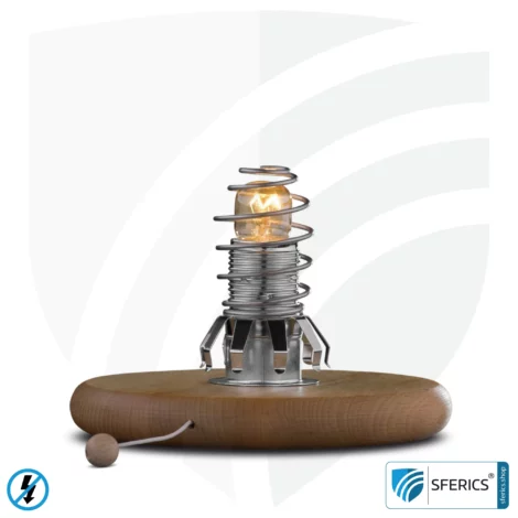 Shielded lamp base | for salt crystal lights and suitable lampshades | E14 socket