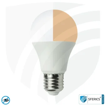 8 watt LED full spectrum DuoLight | 3 light colors with a click: daylight + warm light + neutral light, 700 lumens | CRI 95 | flickerfree | E27 | business quality