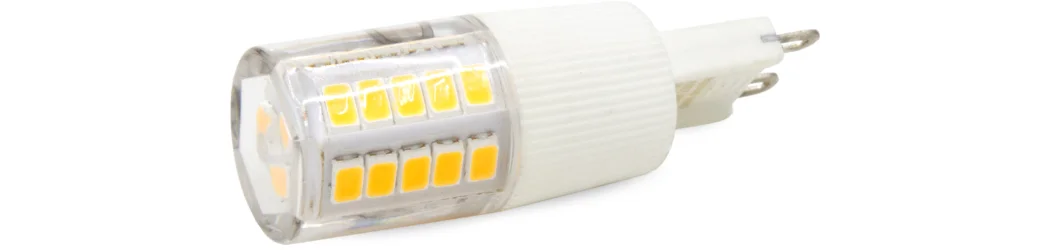 5.5 watt LED G9 | bright as 41 watts, 485 lumens | CRI 95 | flicker-free | warm white | alternative to high-voltage halogen G9