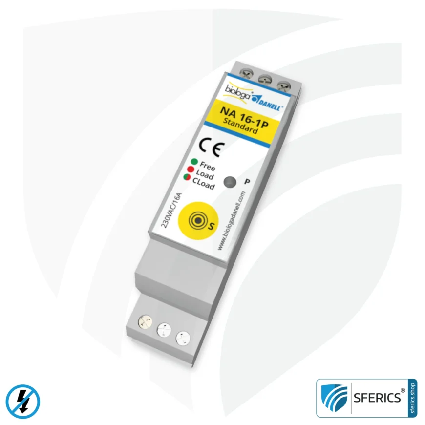Demand switch NA 16-1P Standard | single-pole disconnection | self-learning, with touch sensor | including LED indicator light