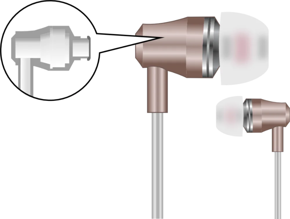 There is no speaker in the earbud, avoiding the speaker's permanent magnetic field of 1000 gauss. The magnetic field of the speakers can directly damage the brain and eardrum.