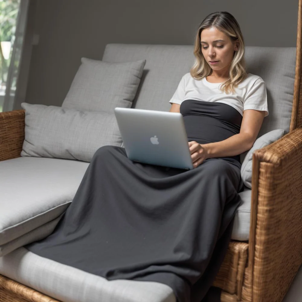 Shielding Blanket, black | Snuggly Soft | Mobile Radiation Protection Against Wi-Fi, Mobile Phones, LTE, 5G, ... with Efficiency Up to 99,99% (40 dB) | LF Groundable | 5G Ready! Single Blanket.