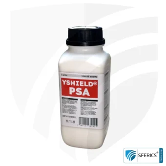 PSA pressure sensitive adhesive | for the aluminum-laminated side of our SAVEBUILD® shielding materials | immediate, very strong adhesion | designed for experienced professionals